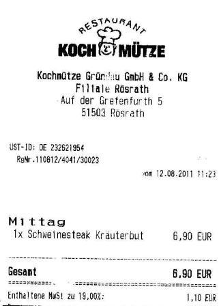 mibk Hffner Kochmtze Restaurant